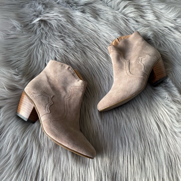SABEL MARANT Dicker Suede Ankle Boots - Picture 6 of 11